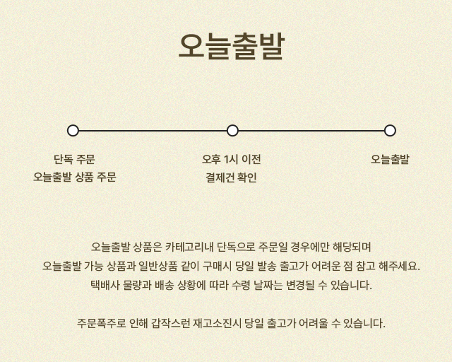 당일발송